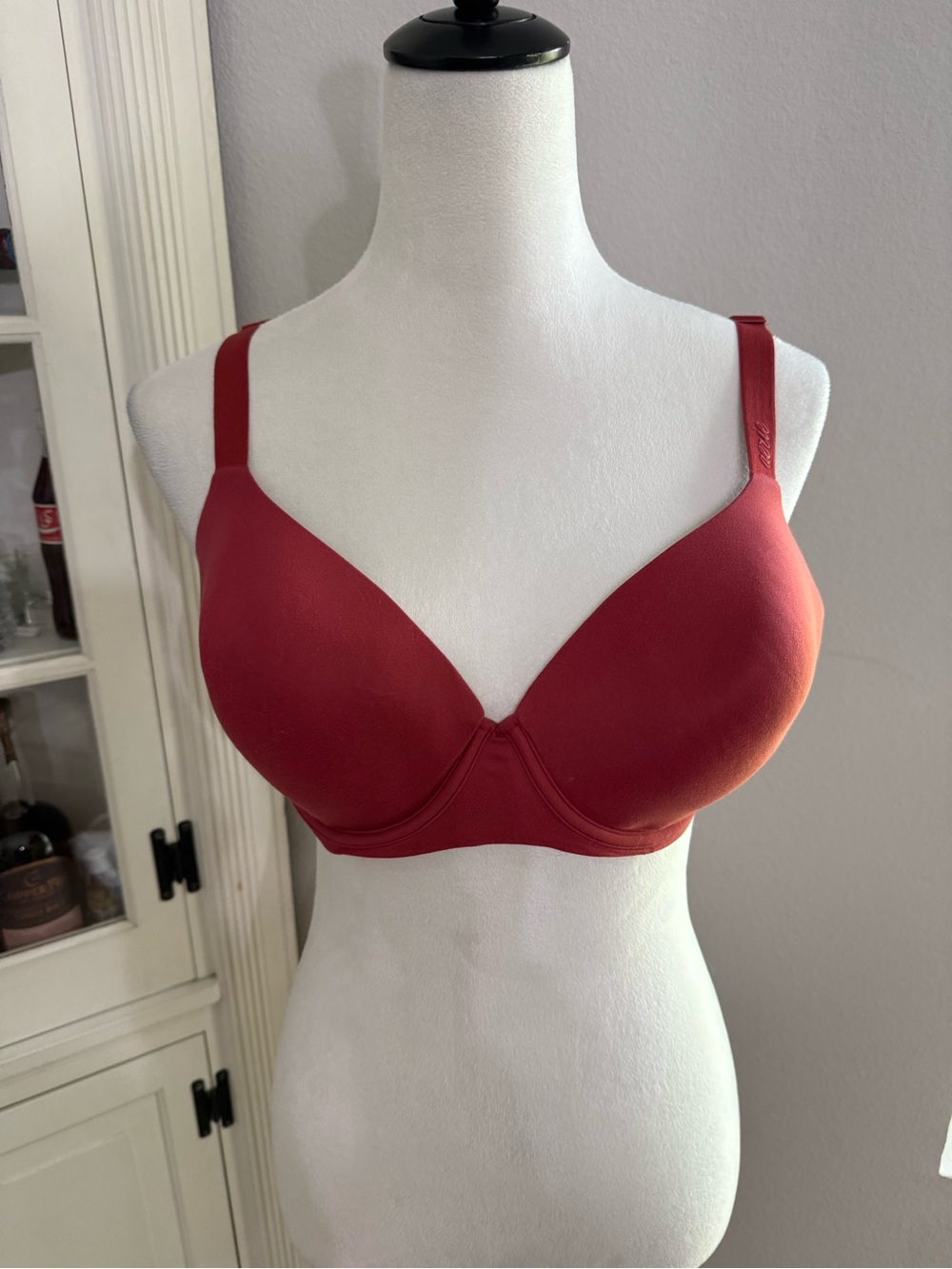 Smooth Contour Red T-Shirt Bra - Women Intimates